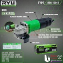 RYU Gurinda Tangan 4 Inch RYU RSG 100-3 ANGLE GRINDER RSG100-3 580Watt