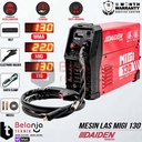 Daiden Mesin Las Co 2 MIGi 130 A MMA MIG CO2 Flux Core Tanpa Gas 130A