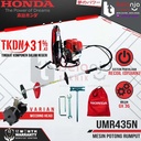 Mesin Potong Rumput Gendong Honda UMR435N + Weeding Head Penggembur