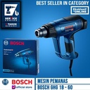 BOSCH Heat Gun GHG 18 - 60 Hot gun GHG18-60 PEMANAS 1800 WATT