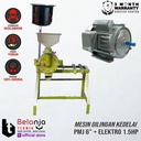 Mesin Gilingan Kedelai-Tahu 6" PMJ + Elektro Motor 1.5HP 1Phase 4Pole