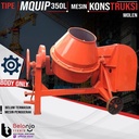 MQuip Mesin Molen Beton Semen 350 Liter - Body Only M QUIP 350LTR