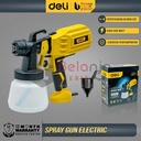 Deli Mesin Spray Gun Listrik EDL-PQ380-E1 Alat Semprot Cat 800 ML 550 Watt