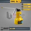 Deli Oil Gun 300 Ml Botol Pompa Oli Pelumas Penyemprot Oli Can Metal