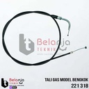 Tali Gas Model Bengkok L 221 318 Throttle Cable Kabel Gas Mesin Rumput