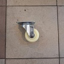 Roda Nilon 3" Medium Duty 3 inch Hidup Roda Nilon Troli Putih Etalase
