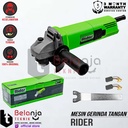 Rider Mesin Gerinda Tangan Listrik JF-801 Angle Grinder Heavy Duty 720 Watt