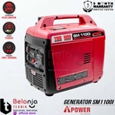 AIPower Mesin Generator Inverter Super Silent SM 1100 i Genset Bensin Recoil SM1100i 1100 Watt SM1100