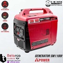 AIPower Mesin Generator Inverter Super Silent SM 1100 i Genset Bensin Recoil SM1100i 1100 Watt SM1100
