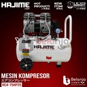 Hajime Mesin Kompressor Udara Portable HC4-75HP25 3/4 HP 25 L 550 Watt Air Compressor Oiless