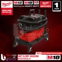 Milwaukee Wet & Dry Vacuum Cordless M18 FVC23L-0 Penghisap Debu Basah & Kering Baterai 23 Liter 18 Volt Unit Only