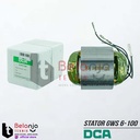 DCA Stator GWS 6-100 GWS 060 Rumah Armature Mesin Geribda Bosch 6-100