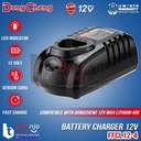 Dongcheng Charger Battery Pack 12 V Pengisi Daya Cordless Baterai 12V