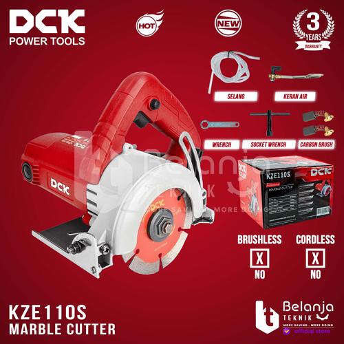 DCK Mesin Potong Keramik 110 MM KZE02-110 Marble Cutter 110MM 1400 Watt KZE 02-110