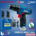 Dongcheng Impact Drill Cordless DCJZ1202i Mesin Bor Baterai 12V 10MM DCJZ 1202 I DCJZ1202 10 MM