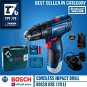 Bosch Bor Tembok Baterai GSB 120 LI GEN 3 Cordless Impact Drill 12V
