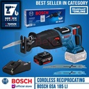 Bosch Mesin Potong Sabre Saw Cordless GSA 185-Li + Charger Baterai 4AH