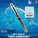 Shimizu Pompa AIr Satelit Eco Series SPES 308K Submersible 1/3 HP 250W