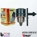 Voylet Kepala Bor B18 16 mm Drill Chuck Kones B18 16MM Kepala Bor 16mm