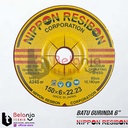 Nippon Resibon Batu Gurinda 6 Inch x 6 mm Batu Asah Besi Poles Besi