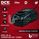 DCK Charger 12 Volt Charger Cordless 12V 3 AH Charger Cordles FFCL12-4