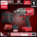 Milwaukee Impact Wrench Baterai 3/4 In M18 ONEFHIWF34-0X Set 18 V 5 AH