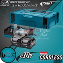 Makita Power Source Kit PSKG1 Baterai BL4020 40V + Charger + Makpac