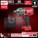Milwaukee Impact Wrench Baterai 3/4 In M18 ONEFHIWF34-0X 18V Unit Only