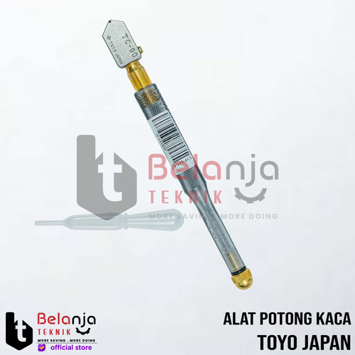 Toyo Alat Pemotong Kaca TC 90 Glass Cutter Pisau Kaca Original JAPAN