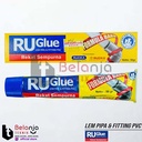 RUGlue Tube 50 Gram Lem Pasta Untuk PVC Pipa Lem 50Gr