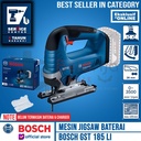 Bosch Mesin Gergaji Baterai GST 185 Li Jigsaw Cordless 18 Volt 18V