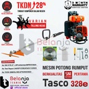 Tasco Mesin Potong Rumput Gendong 2 Tak 328 E + Tilling Head TMT 267 C