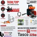 Tasco Mesin Potong Rumput Gendong 2 Tak 328 E + Tilling Head TMT 267 C