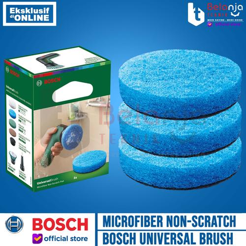 Bosch Microfiber Non-Scratch Pad 3 PCS Aksesoris Sikat Universal Brush
