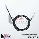 JF Tali Gas Kabel Gas 221 318 Tali Gas Mesin Potong Rumput Gendong 318