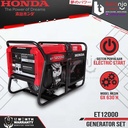 Honda Generator Set ET 12000 Mesin Genset Bensin ET12000 9000 Watt