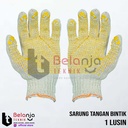 Steel Horse Sarung Tangan Kain Bintik Dot 12PCS Working Gloves 1 Lusin