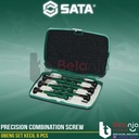 Sata Precision Screwdriver Tool Set 6PCS Obeng Set Kecil + dan - 09312