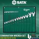 Sata Kunci Ring Pas Set 23 PCS 09027 Combination Wrench Metric 6-32 MM