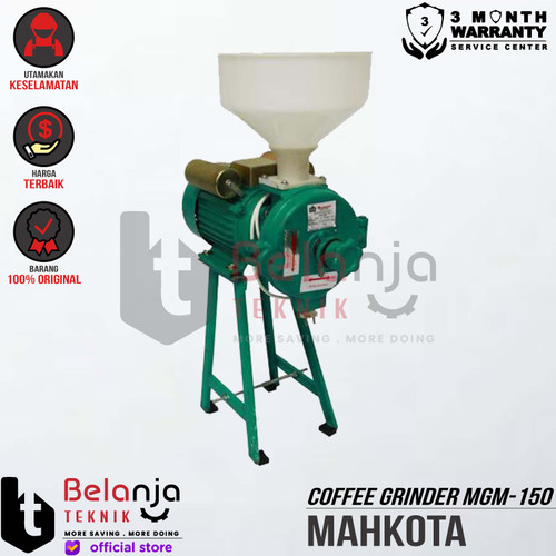 Mahkota Coffee Grinder MGM-150 Mesin Giling Kopi Listrik 2.2 Kw