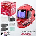Daiden Welding Helmet Eiji 10 x Helm Kedok Las Otomatis Auto Dark 10x