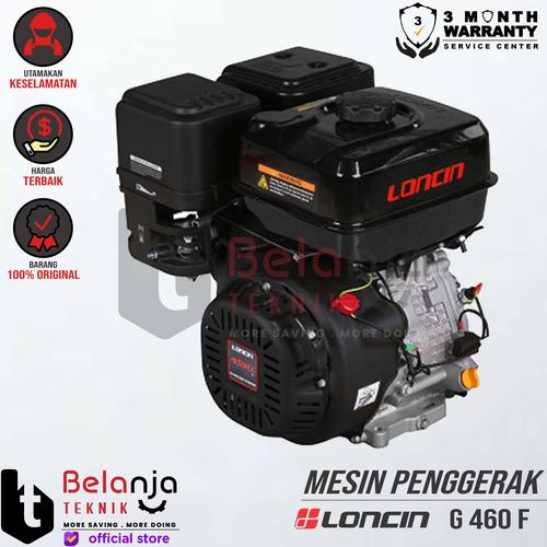 Loncin Mesin Penggerak Bensin G 460 F 16 HP Engine Serbaguna G460 16HP
