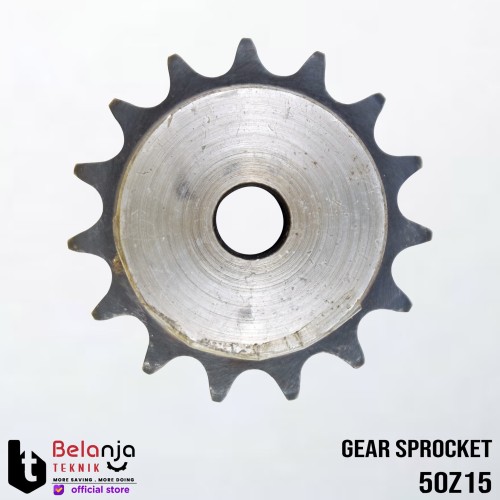 Gear Sprocket Single RS 50Z - 15T Gigi Gir Sproket 50 Z - 15 T 50X15-1