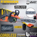 Firman Chainsaw Cordless FEC 58 V Mesin Gergaji Baterai FEC58V 2.5-5 A