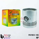 Piston Assy S-195 - Sparepart Mesin Penggerak Dongfeng