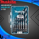 Mata Bor Pelubang Kayu Set 8 Pcs Makita D-77257 Wood Drill Bits 8Pcs 3-10 MM HM-CT