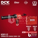 DCK Mesin Tembak Sealant Silikon KDPJ12 Z Cordless Caulk Gun Caulking KDPJ 12 KDPJ12Z 12V Unit Only 12 V