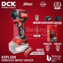 DCK Mesin Bor Obeng Baterai KDPL208 EM 20V KDPL208EM Impact Driver Cordless KDPL 208