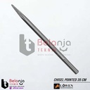 Lowen Mata Chisel Bor Bobok Beton Pahat Lancip SDS Max Pointed 35 CM