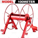 Alat Gulung / Penggulung / Tempat Gulungan Selang Air Taman / Garden Water Handle Hose Reel Holder Heavy Duty 100 Meter 100M Fitting for Outdoor